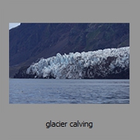 glacier calving